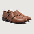 Boston Scarpe a doppia fibbia Cuoio Scarpe in pelle