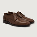 Dirk Brogues Derby Marrone Scarpe in pelle da Uomo