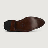 Authentic Full-Grain Leather Grain Depth & Pull-Up Patina Texture Detail