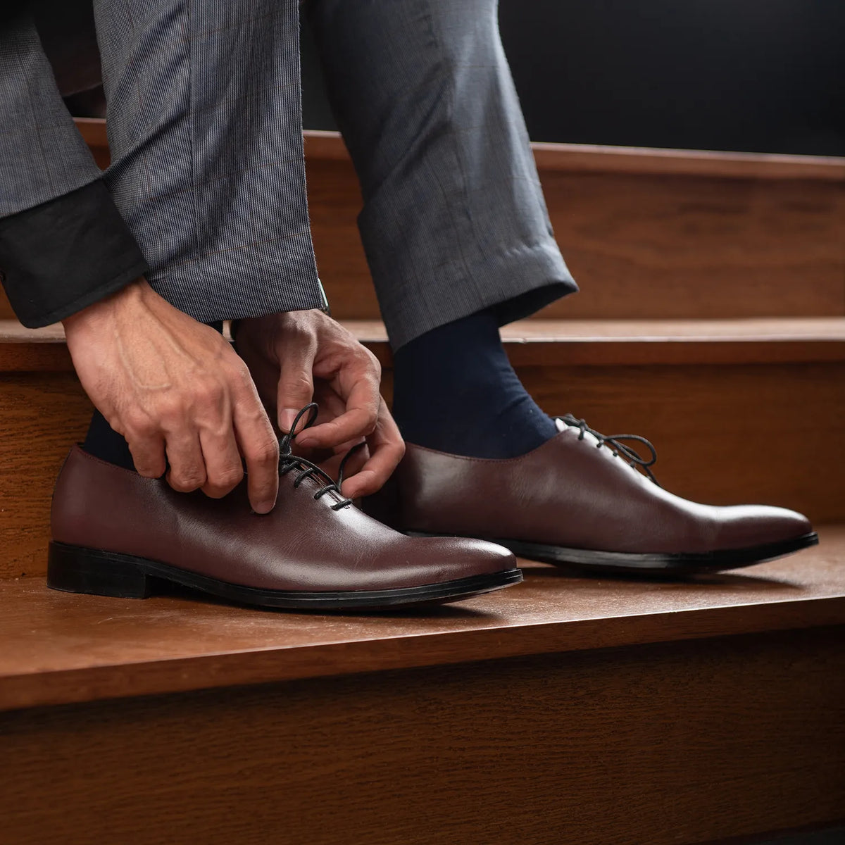 Orlaven Director Wholecut Marrone Rossiccio Scarpe in pelle da Uomo footwear image 9