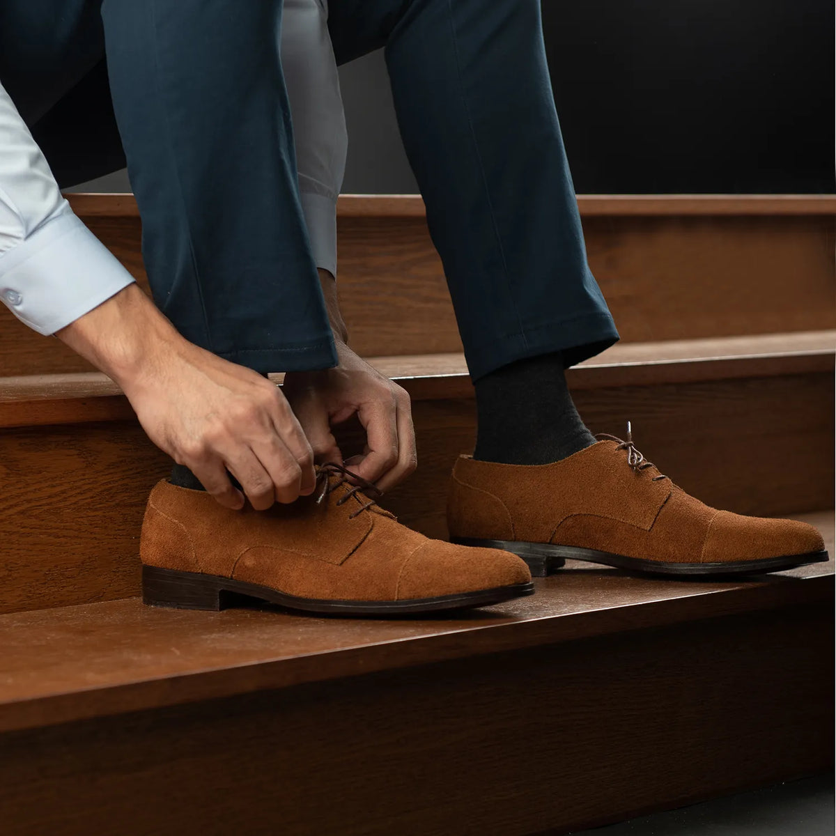 Orlaven Attorney Derby Marrone Suede Scarpe in pelle da Uomo footwear image 10