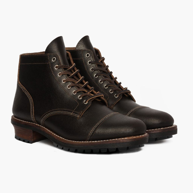 Vanguard Waxed Cacao Stivali in pelle da Uomo