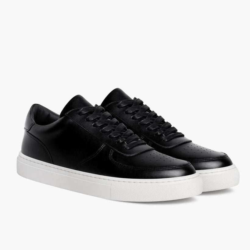 Court Nero Sneakers in pelle da Uomo