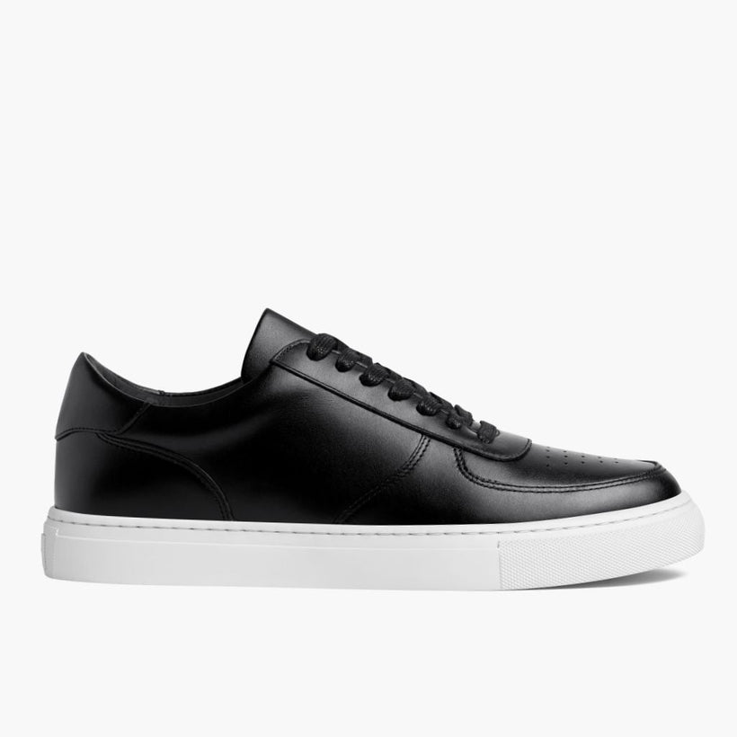 Court Nero Leather Sneakers da Donna