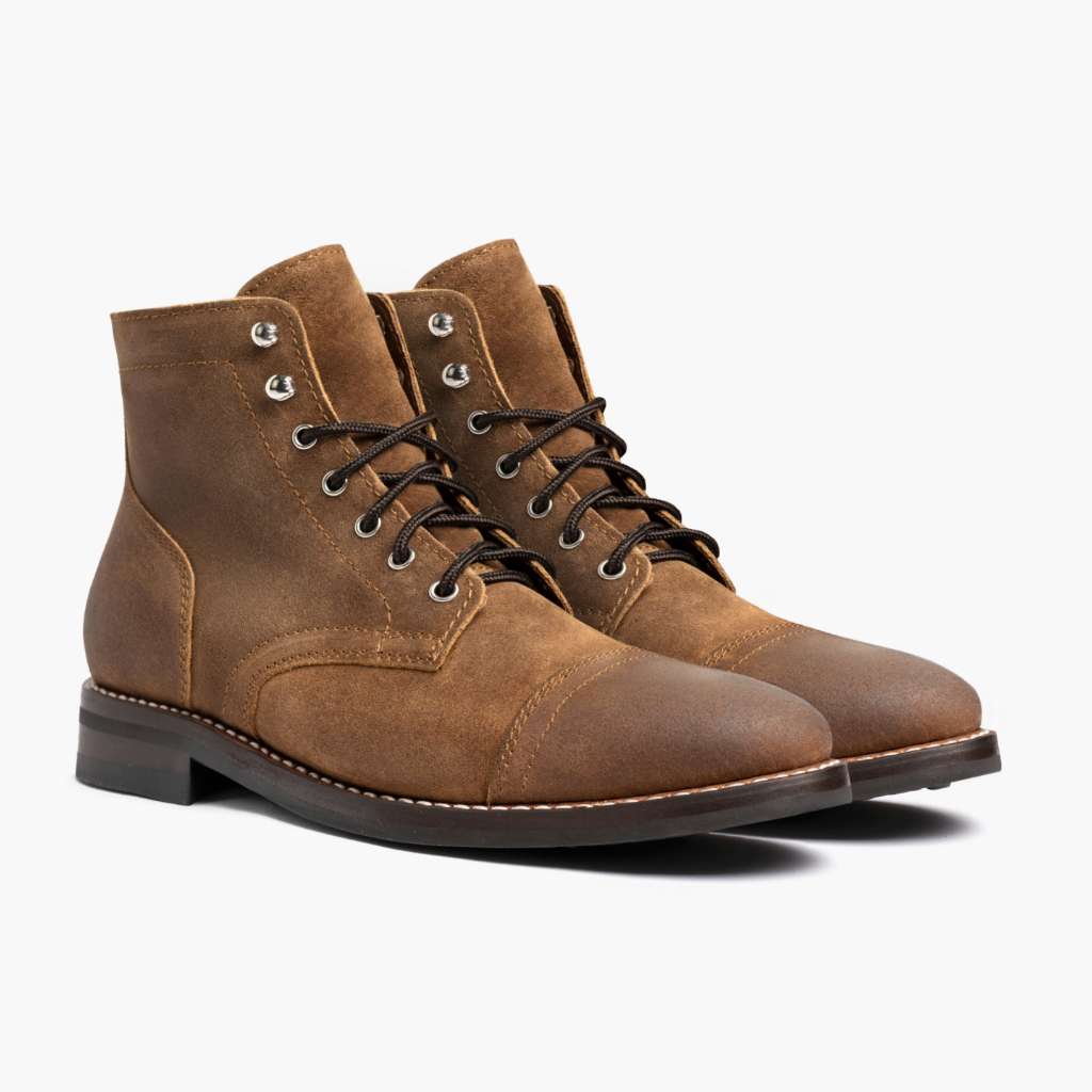 Captain Safari Stivali in pelle da Uomo in Classic Full-Grain Leather - Vista laterale | Acquista online