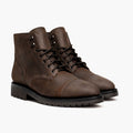 Captain StormKing® Tabacco Stivali in pelle da Uomo