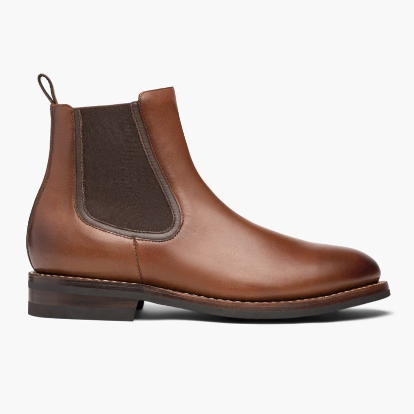 Duke Brandy Leather Boots da Uomo