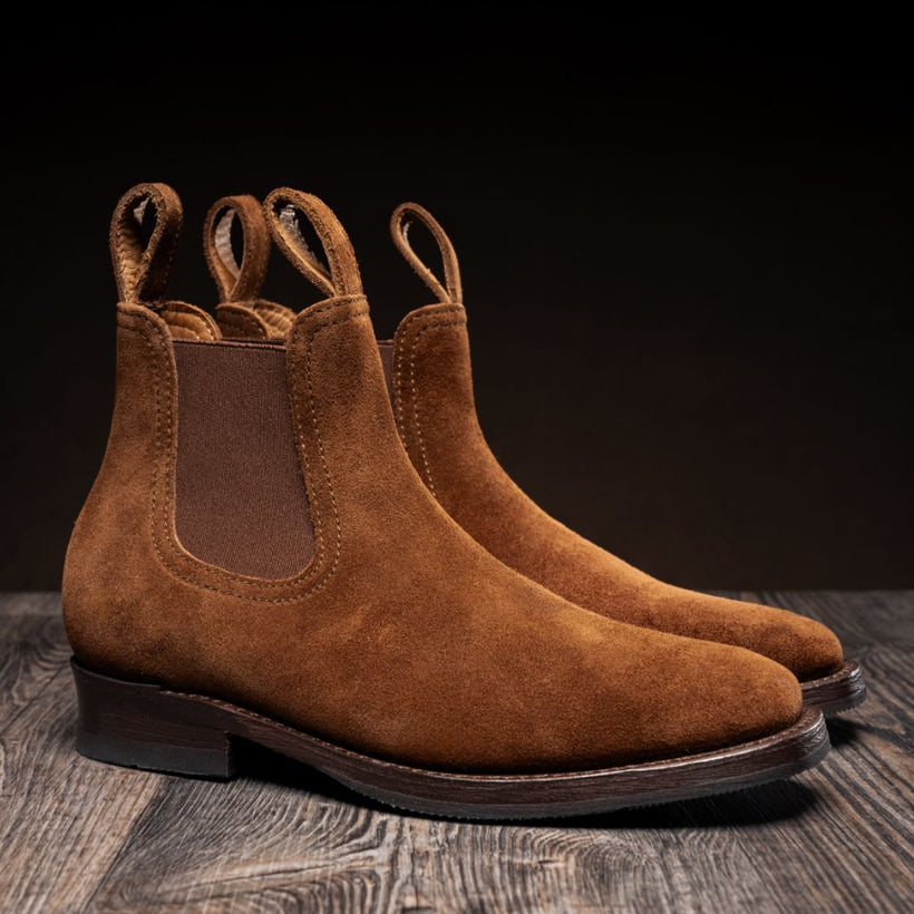 Journeyman Snuff Reverse Stivali in pelle da Uomo