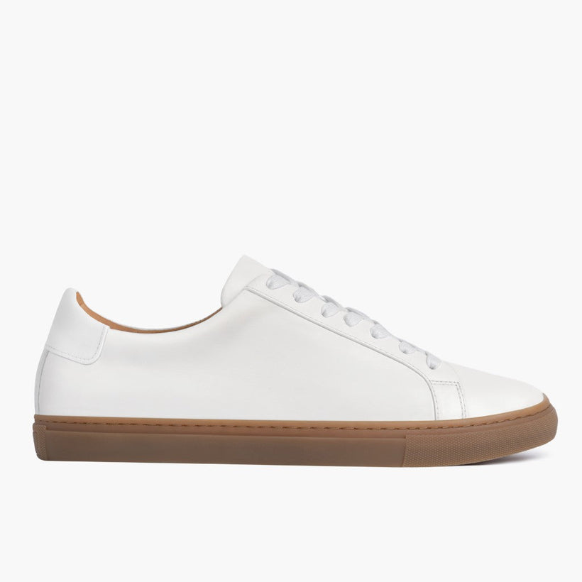 Legacy Bianco Leather Sneakers da Uomo
