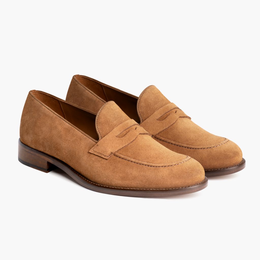 Lincoln Cider Mocassini in pelle da Uomo in Classic Full-Grain Leather - Vista laterale | Acquista online