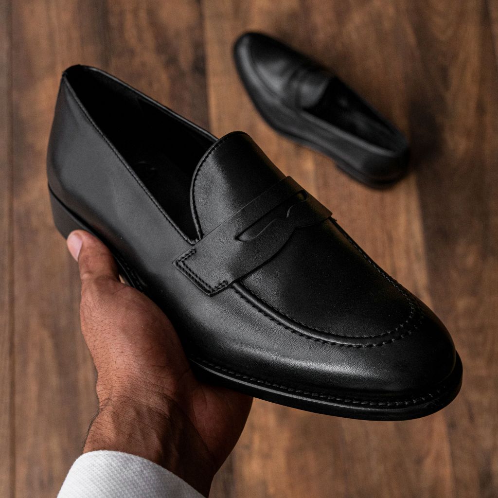 Styled On-Foot Perspective Demonstrating Ankle Fit & Silhouette on Model