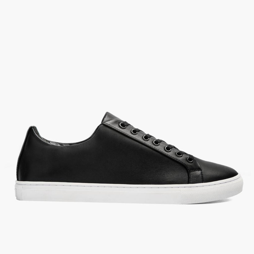 Premier Low Top Nero Leather Sneakers da Uomo