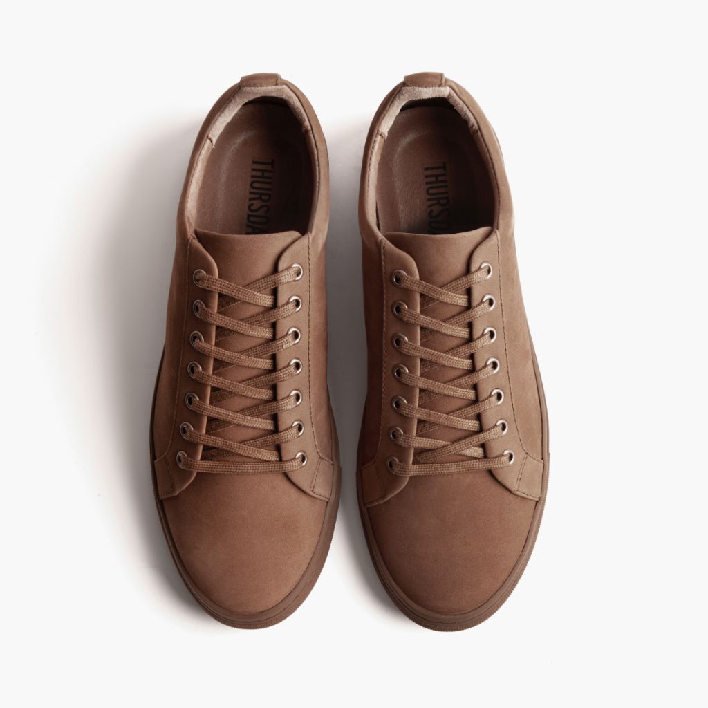 Premier Low Top Pebble Sneakers in pelle da Uomo For Men - Contrafforte tallone rinforzato & doppie cuciture di precisione