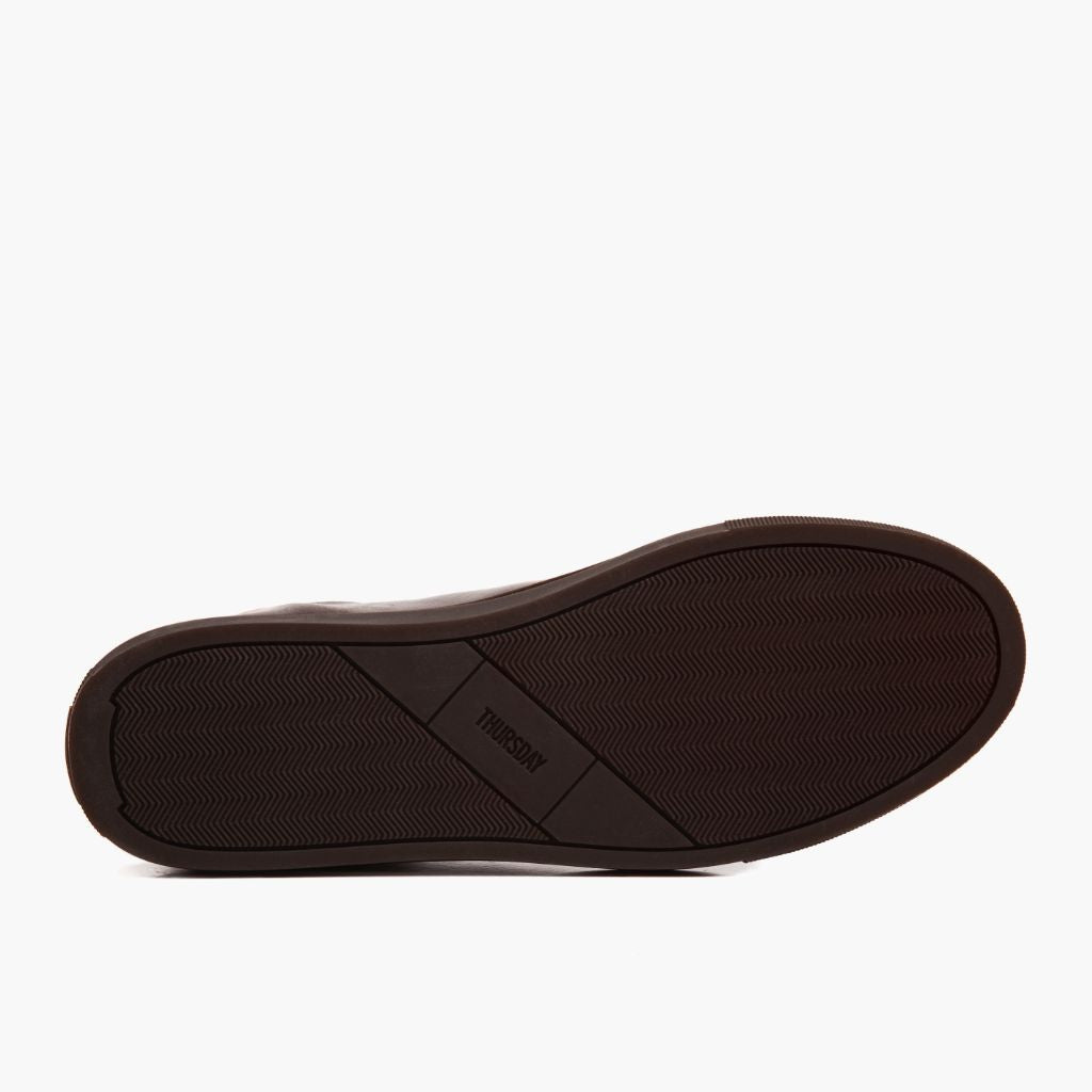 High-Traction Rubber Outsole & Lug Tread Pattern on Premier Low Top Vecchio Inglese Sneakers in pelle da Uomo For Men