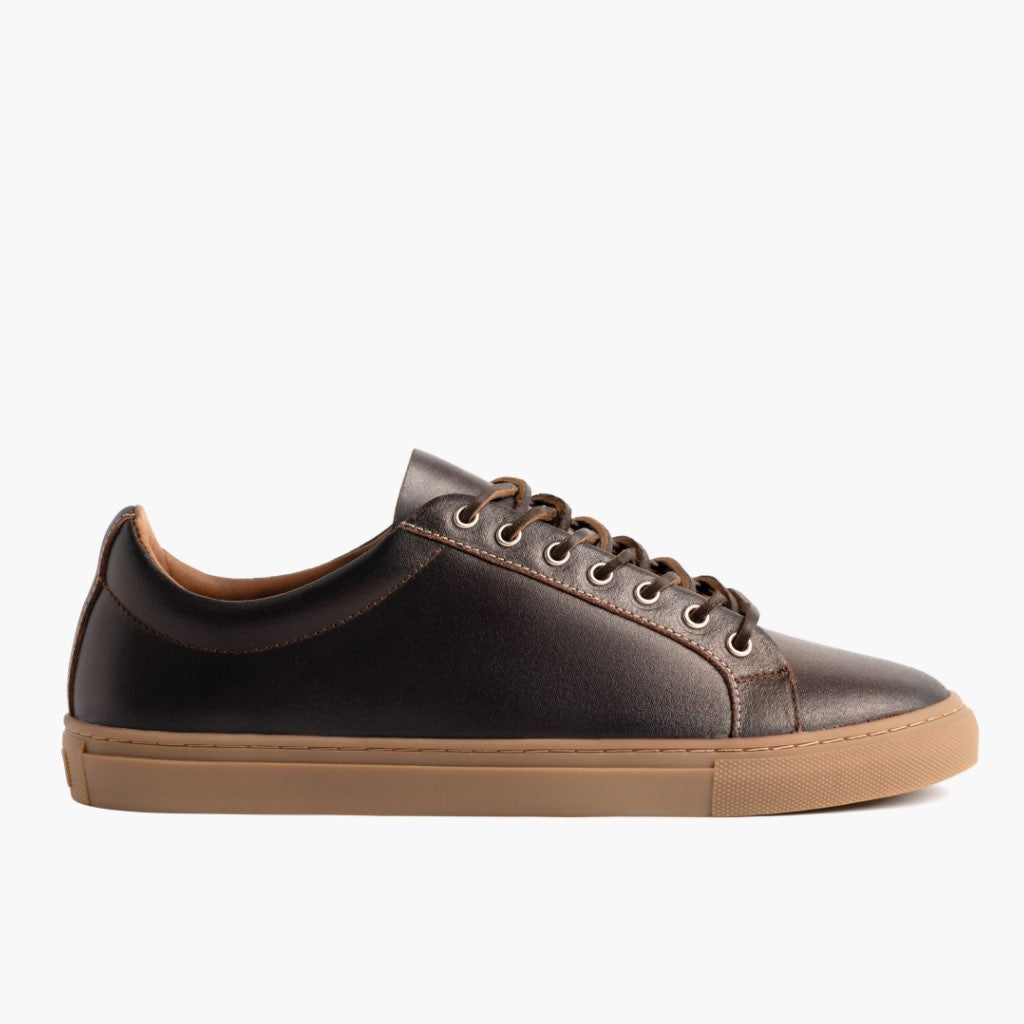 Classic Full-Grain leather Sneakers - Costruzione Goodyear a guardolo & dettaglio puntale