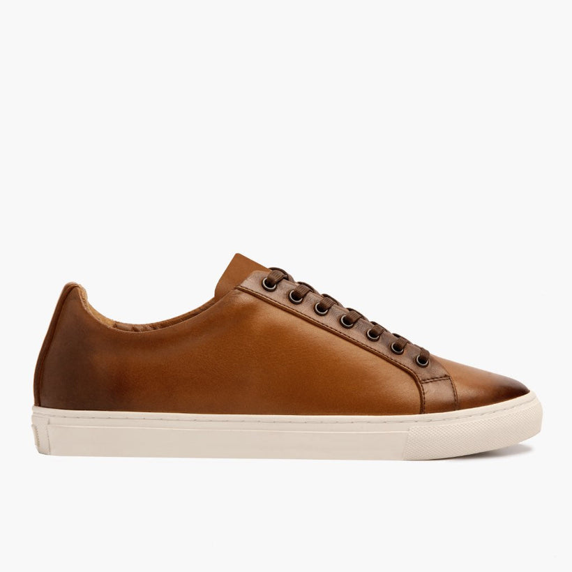 Premier Low Top Toffee Leather Sneakers da Uomo
