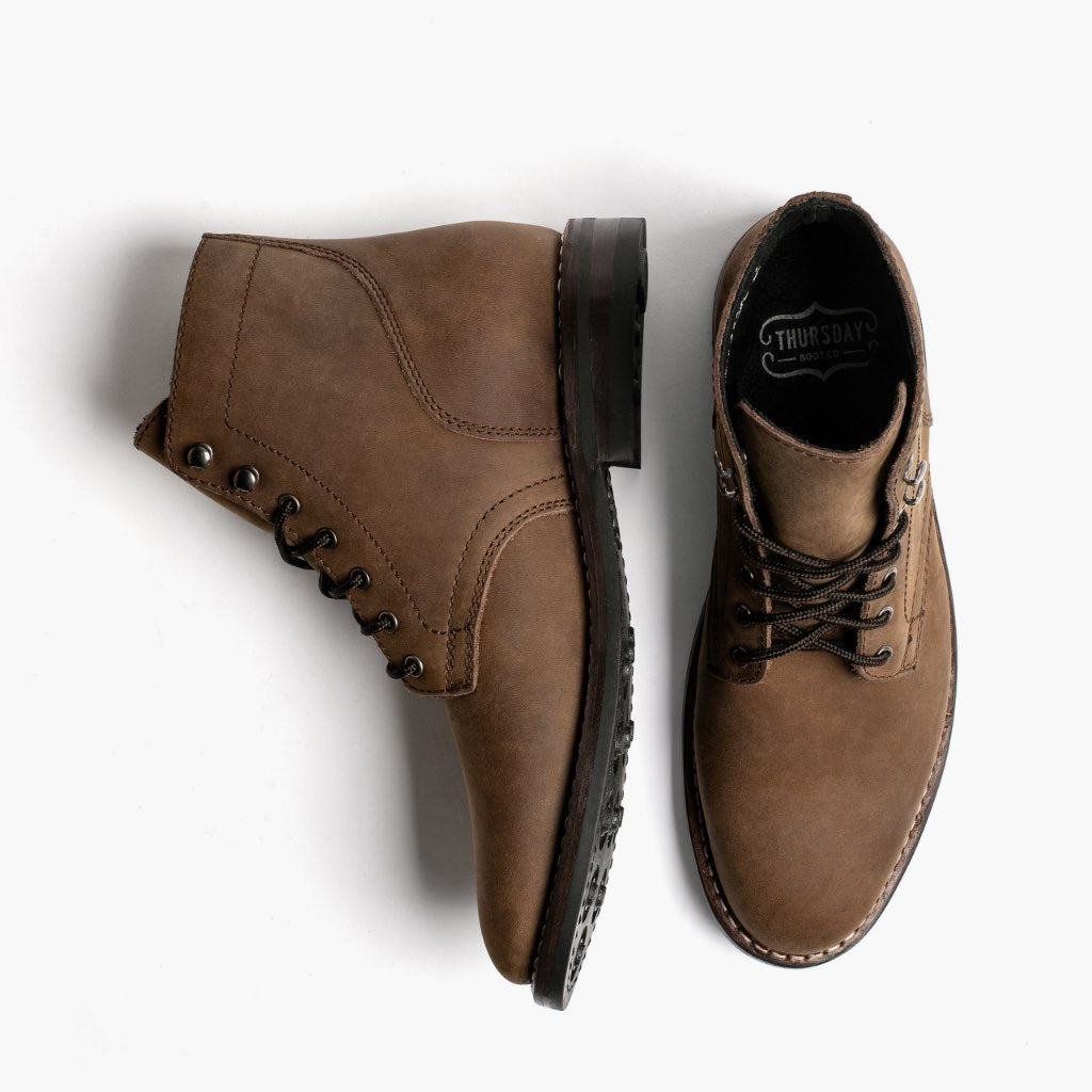 President Saddlewood Stivali in pelle da Uomo For Men - Contrafforte tallone rinforzato & doppie cuciture di precisione