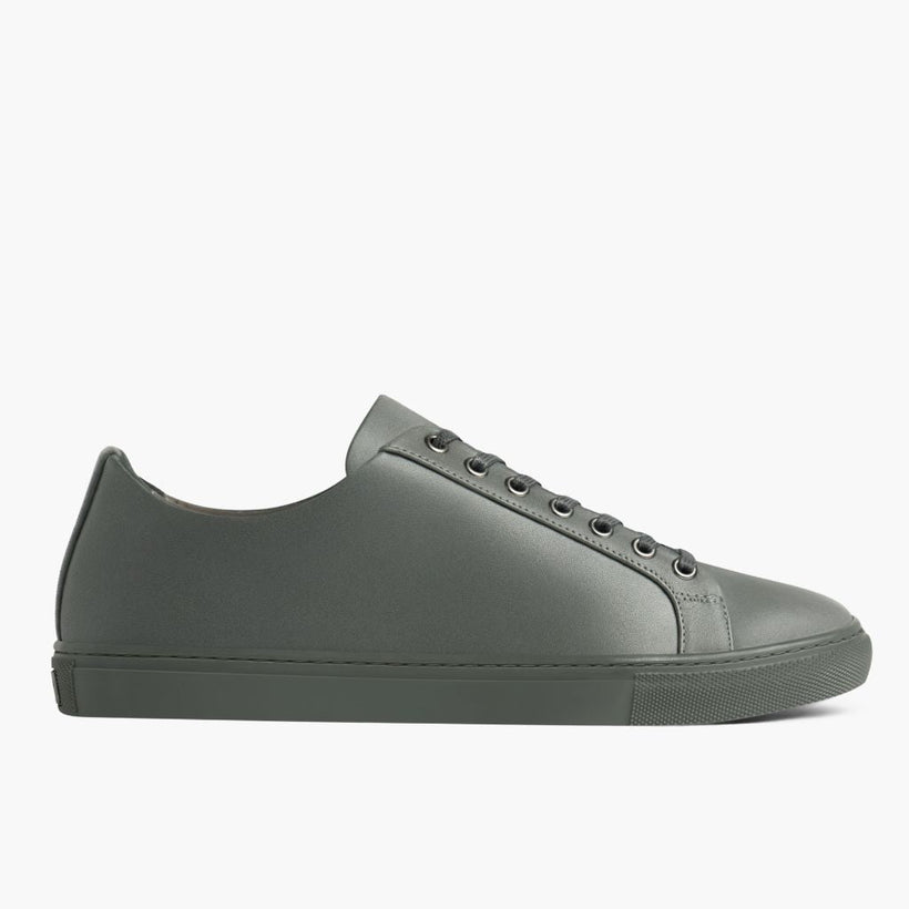 Premier Low Top Grigio Leather Sneakers da Uomo