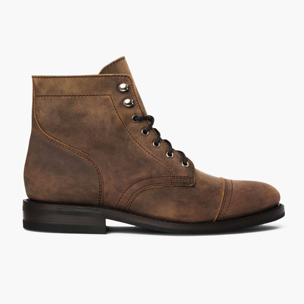 Classic Full-Grain leather Boots - Costruzione Goodyear a guardolo & dettaglio puntale
