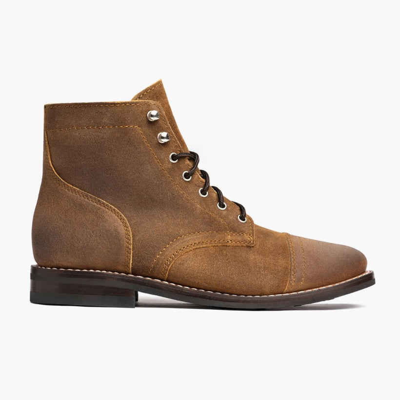 Captain Safari Leather Boots da Uomo