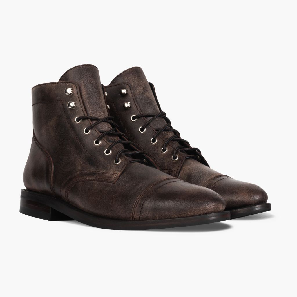 Captain Canyon Stivali in pelle da Uomo - Vista laterale | Acquista online