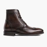 Classic Full-Grain leather Boots - Goodyear Welt Construction & Front Toe Box Detail