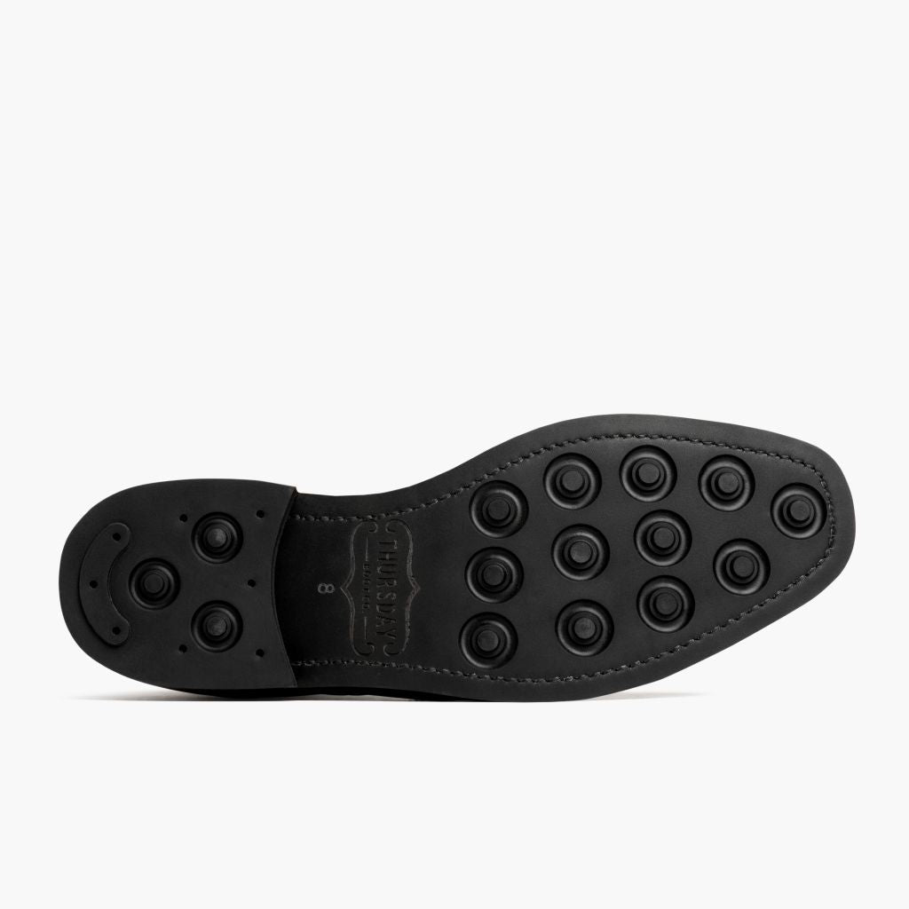High-Traction Rubber Outsole & Lug Tread Pattern on Wingtip Color #77 Stivali in pelle da Uomo For Men