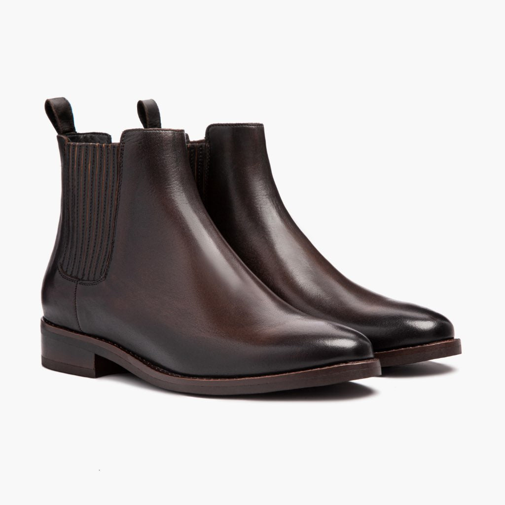 Black Full-Grain leather Boots - Costruzione Goodyear a guardolo & dettaglio puntale