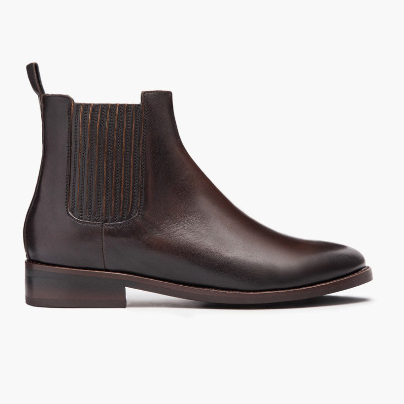 Dreamer Nero Coffee Leather Boots da Donna