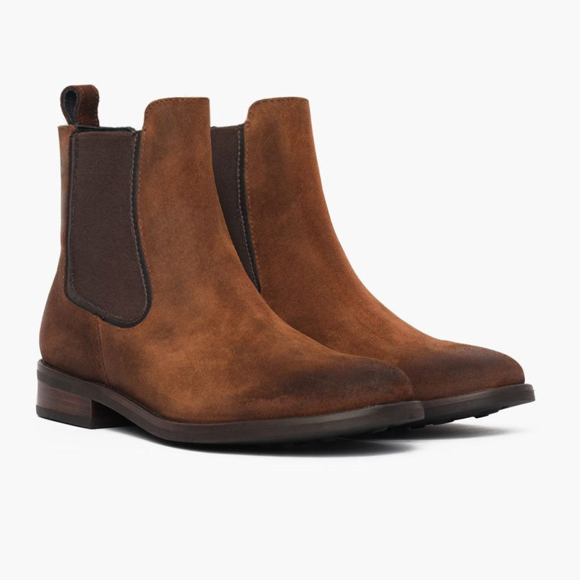 Duchess Glazed Ginger Leather Boots da Donna
