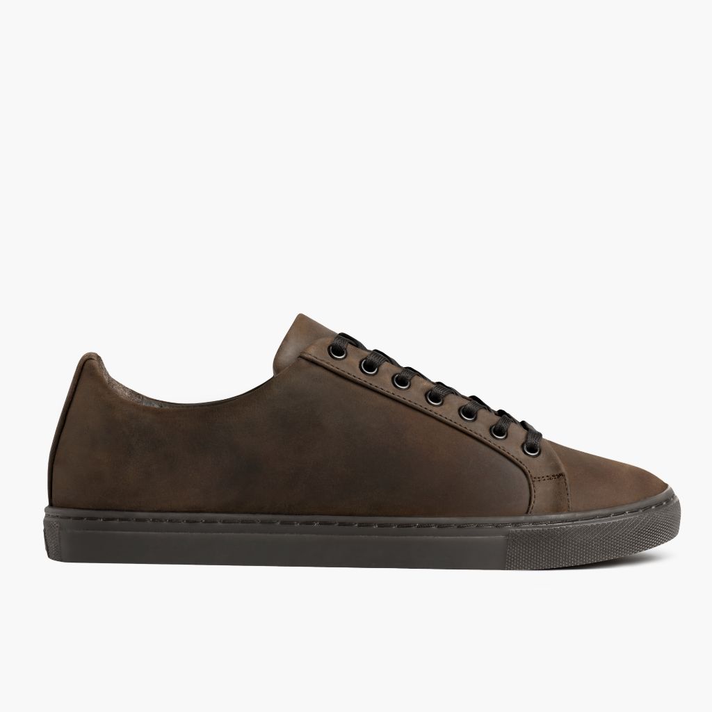 Classic Full-Grain leather Sneakers - Costruzione Goodyear a guardolo & dettaglio puntale