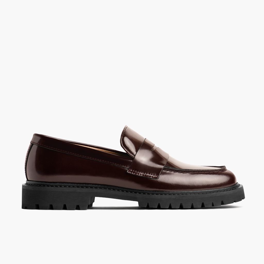 Burgundy Full-Grain leather Boots - Costruzione Goodyear a guardolo & dettaglio puntale