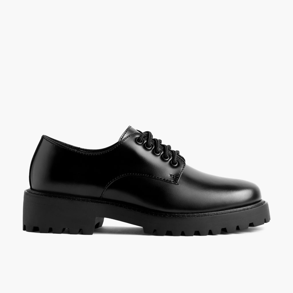 Black Full-Grain leather Sneakers - Costruzione Goodyear a guardolo & dettaglio puntale