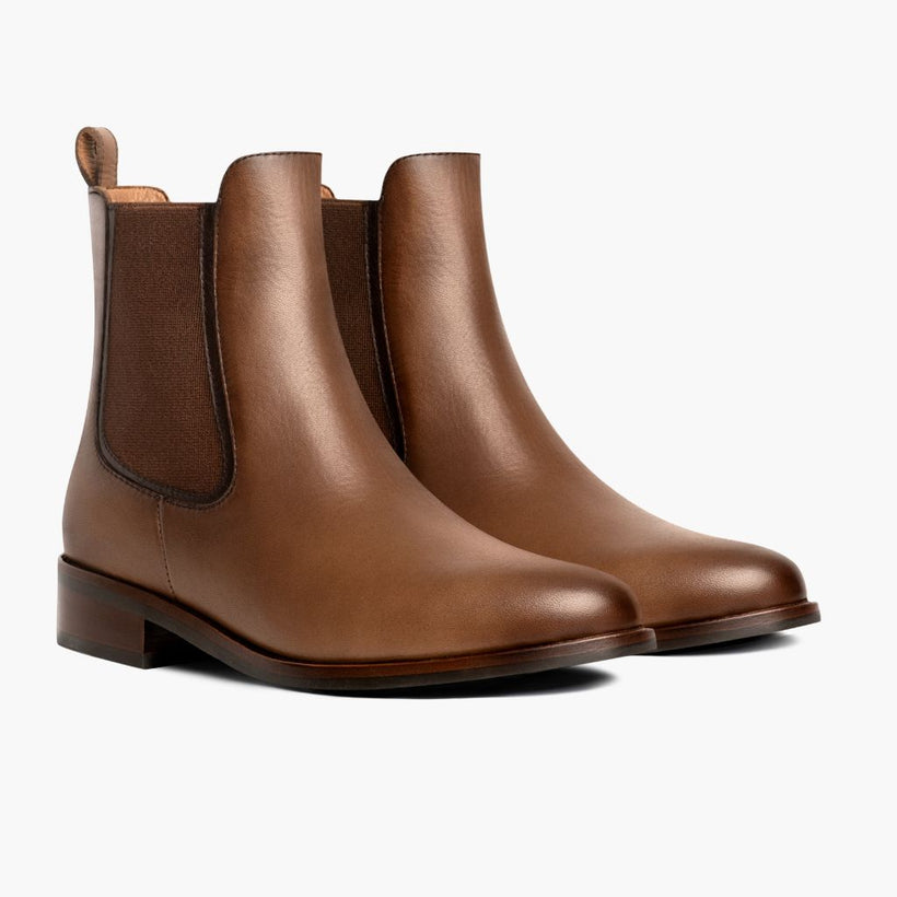 Duchess Amber Wheat Leather Boots da Donna
