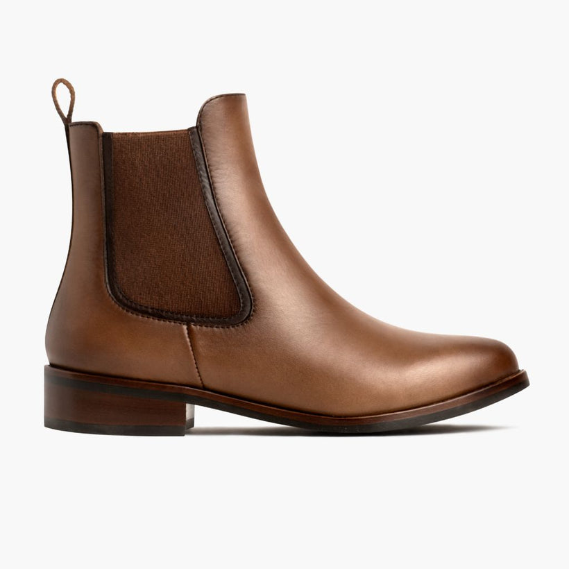 Duchess Amber Wheat Leather Boots da Donna