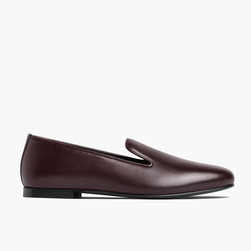 Eden Bordeaux Leather Boots da Donna