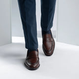 Cushioned Leather Insole & Ergonomic Arch Support Construction Detail