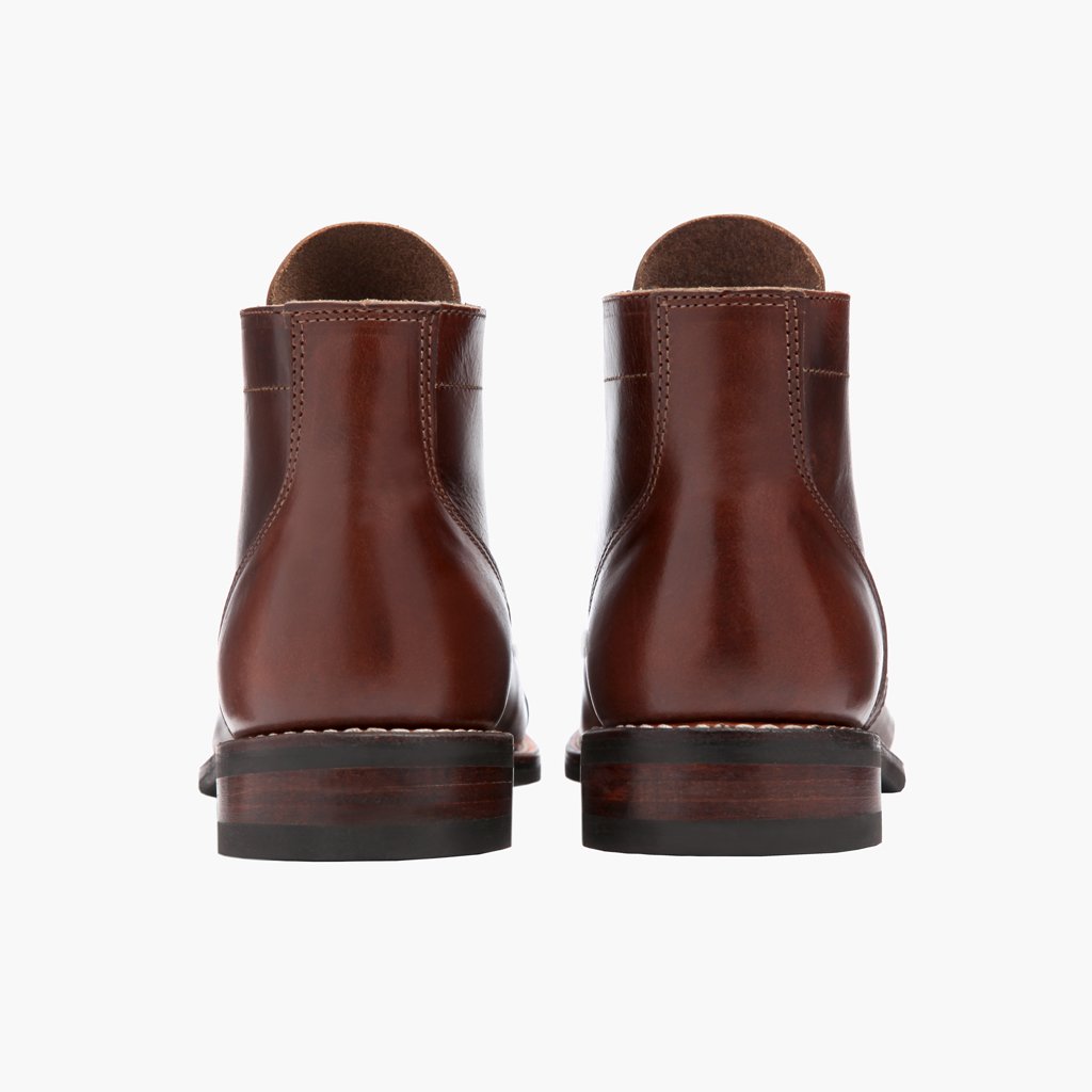 Vanguard French Roast Stivali in pelle da Uomo For Men - Contrafforte tallone rinforzato & doppie cuciture di precisione