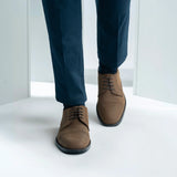 Cushioned Leather Insole & Ergonomic Arch Support Construction Detail