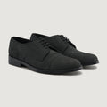 Dirk Brogues Derby Matte Nero Nubuck Scarpe in pelle - StudGuard da Uomo
