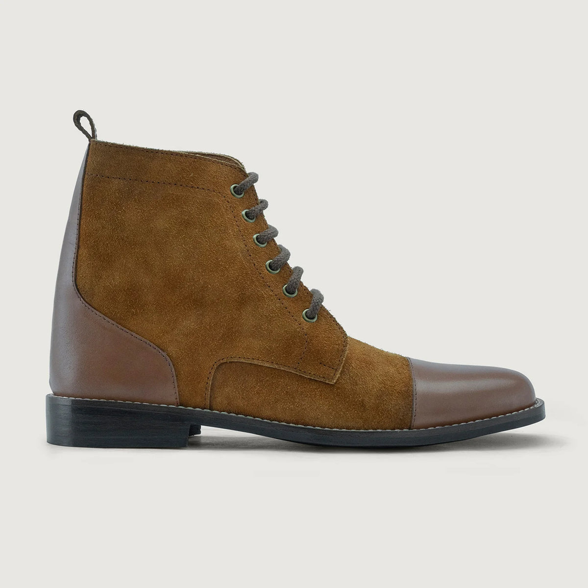 Brown Full-Grain leather Boots - Costruzione Goodyear a guardolo & dettaglio puntale