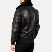 Authentic Sheepskin Leather with Semi-aniline Finish Grain Texture &amp; Heavy-Duty Seam Stitching Detail