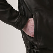 Alfred Bomber in Pelle da Uomo – Vista prodotto alternativa 6