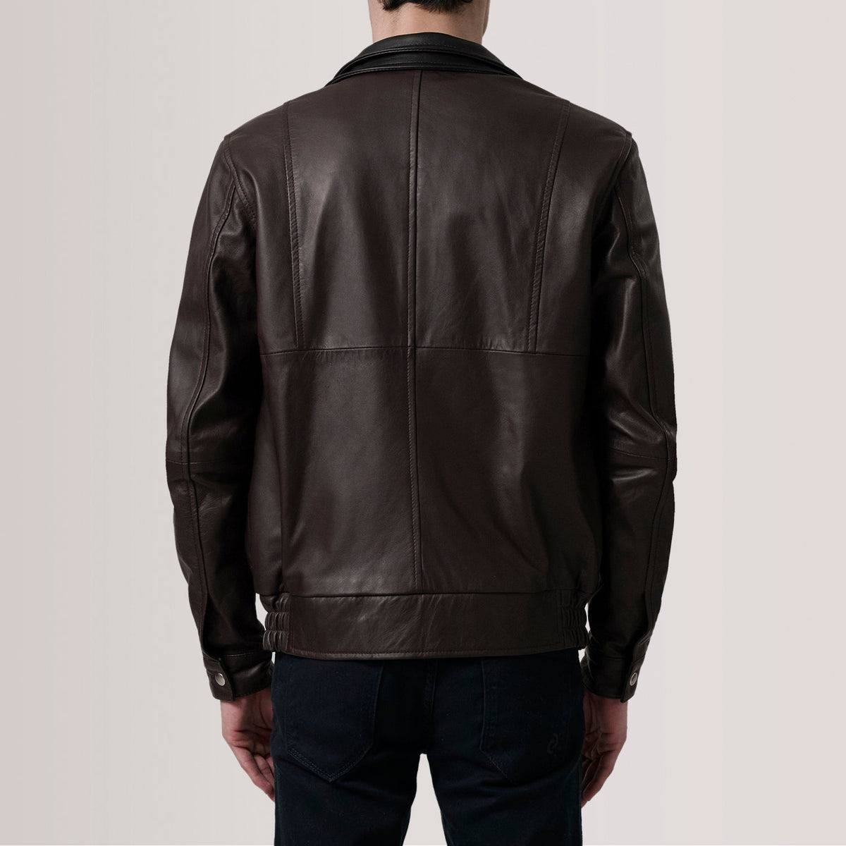 Alfred Bomber in Pelle da Uomo – Vista prodotto alternativa 5