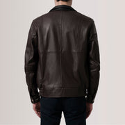 Alfred Bomber in Pelle da Uomo – Vista prodotto alternativa 5