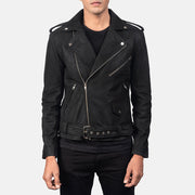 
Allaric Alley Giacca Biker in Pelle da Uomo – alternate product view 3