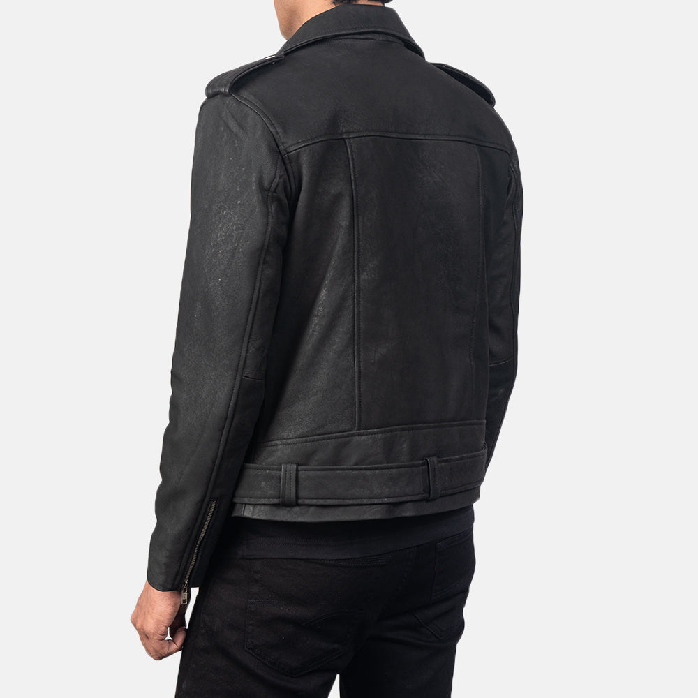 
Allaric Alley Giacca Biker in Pelle da Uomo – alternate product view 5