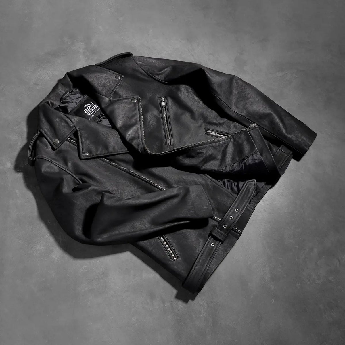 
Allaric Alley Giacca Biker in Pelle da Uomo – alternate product view 7
