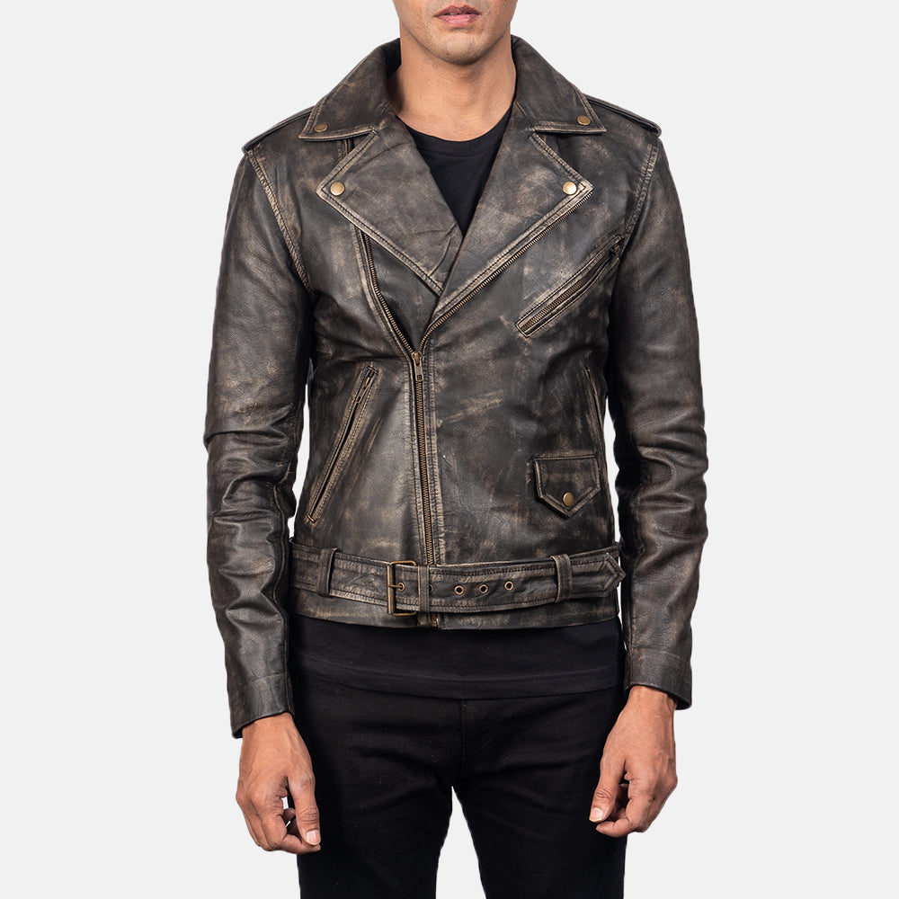 
Allaric Alley Giacca Biker in Pelle da Uomo – alternate product view 1