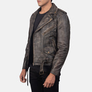 
Allaric Alley Giacca Biker in Pelle da Uomo – alternate product view 2